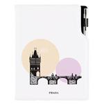 Notes DESIGN A5  linkovaný - Praha