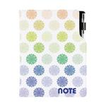 Notes DESIGN A5 tečkovaný - Mandala barevný