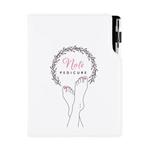 Notes DESIGN B6  linkovaný - Pedikúra