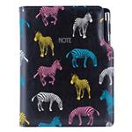 Notes - zápisník DESIGN A5 linkovaný  - černá - Zebra