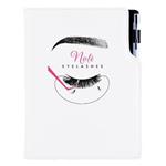Notes - zápisník KOSMETICKÝ Eyelashes - DESIGN A5 linkovaný 