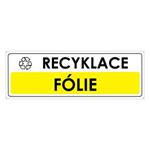 RECYKLACE - FÓLIE, plast 2 mm s dírkami 290x100 mm