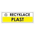 RECYKLACE - PLAST, plast 2 mm s dírkami 290x100 mm