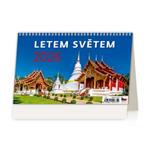 Stolní kalendář 2026 - Letem světem  