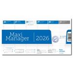 Stolní kalendář 2026  - Maximanager modrý