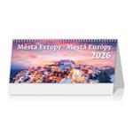 Stolní kalendář 2026 - Města Evropy/Mestá Európy   