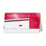 Stolní kalendář 2026 - Plánovací kalendář s poznámkami   