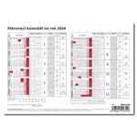 Stolní kalendář 2026 - Plánovací karta 