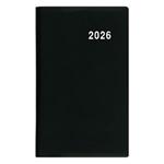 Týdenní diář 2026 Gustav PVC kapesní - černá