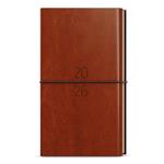 Týdenní diář 2026 Jakub Dueto kapesní diář + blok - hnědá