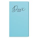 Týdenní diář 2026 Jakub Lamino Pastel kapesní  - modrá