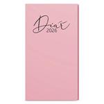 Týdenní diář 2026 Jakub Lamino Pastel kapesní  - růžová