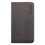 Týdenní diář 2026 Jakub Nuba kapesní - šedá