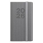 Týdenní diář 2026 Jakub Vigo kapesní - šedá
