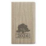Týdenní diář 2026 Jakub Wood kapesní - světle hnědá
