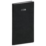 Týdenní diář 2026 kapesní Balakon - černá