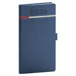 Týdenní diář 2026 kapesní Tomy - modro-červená