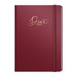 Týdenní diář 2026 Prokop Luxi B6 - bordó