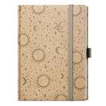 Týdenní diář 2026 Prokop Vivella extra B6 - béžová - Hvězdy