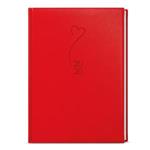 Týdenní diář 2026 Prokop Vivella s ražbou B6 - červená - Srdce