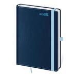 Týdenní diář A5 2025 Double Blue 