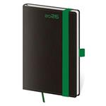 Týdenní kapesní diář 2026 Black Green