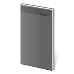 Týdenní kapesní diář 2026 Gommato - šedá