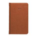 Týdenní kapesní diář 2026  Kastor - hnědá