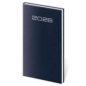 Týdenní kapesní diář 2026 Old Karachi - modrá