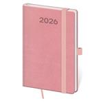 Týdenní kapesní diář 2026 Print Pop - růžová