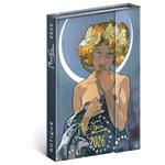 Týdenní magnetický diář 2026 B6 Alfons Mucha 